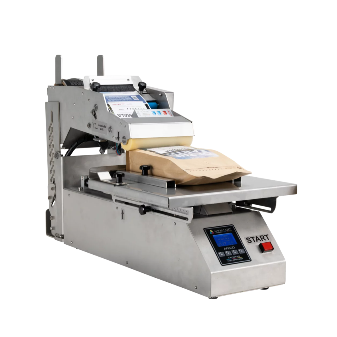 Afinia AF200 flat surface label applicator