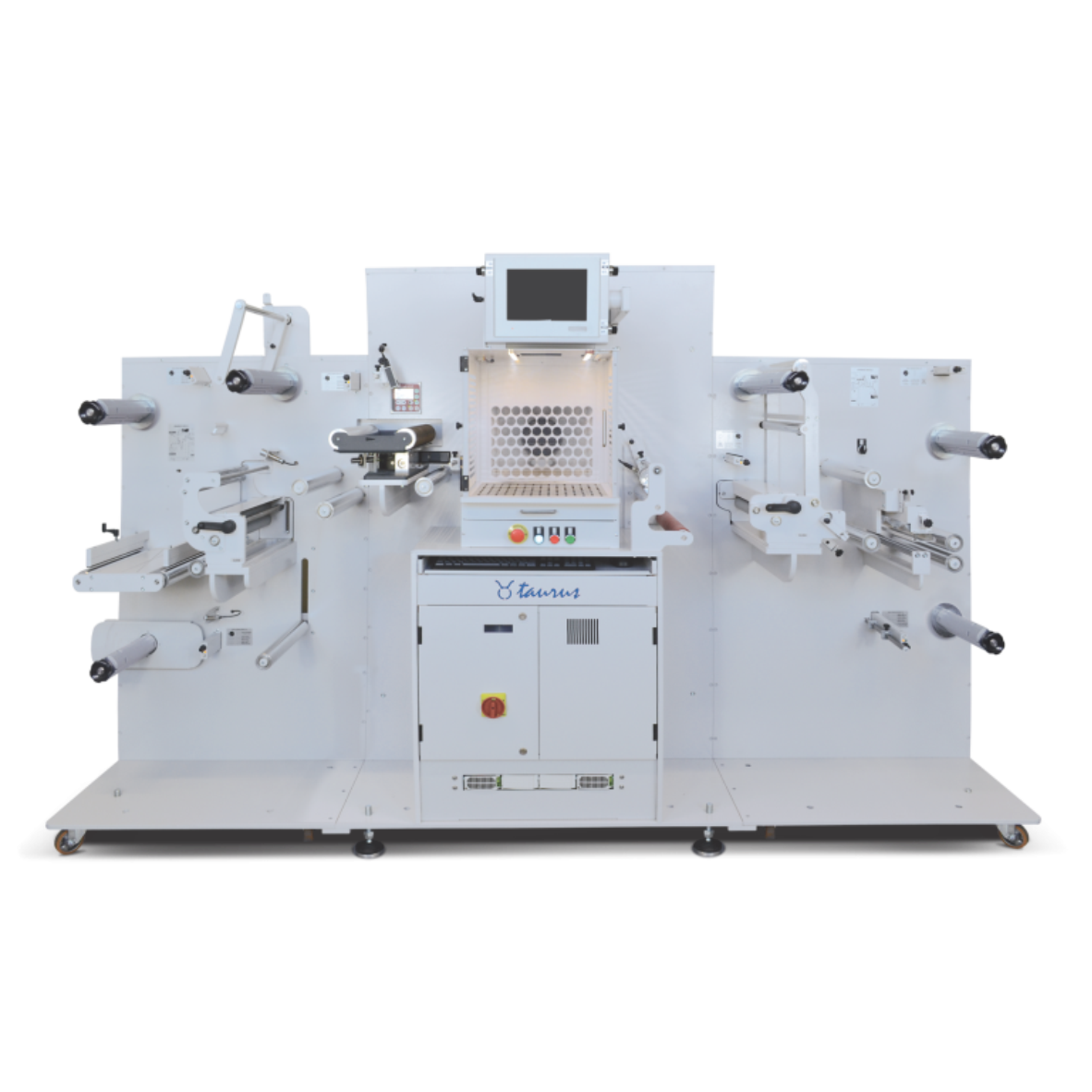Taurus roll-to-roll laser label cutter