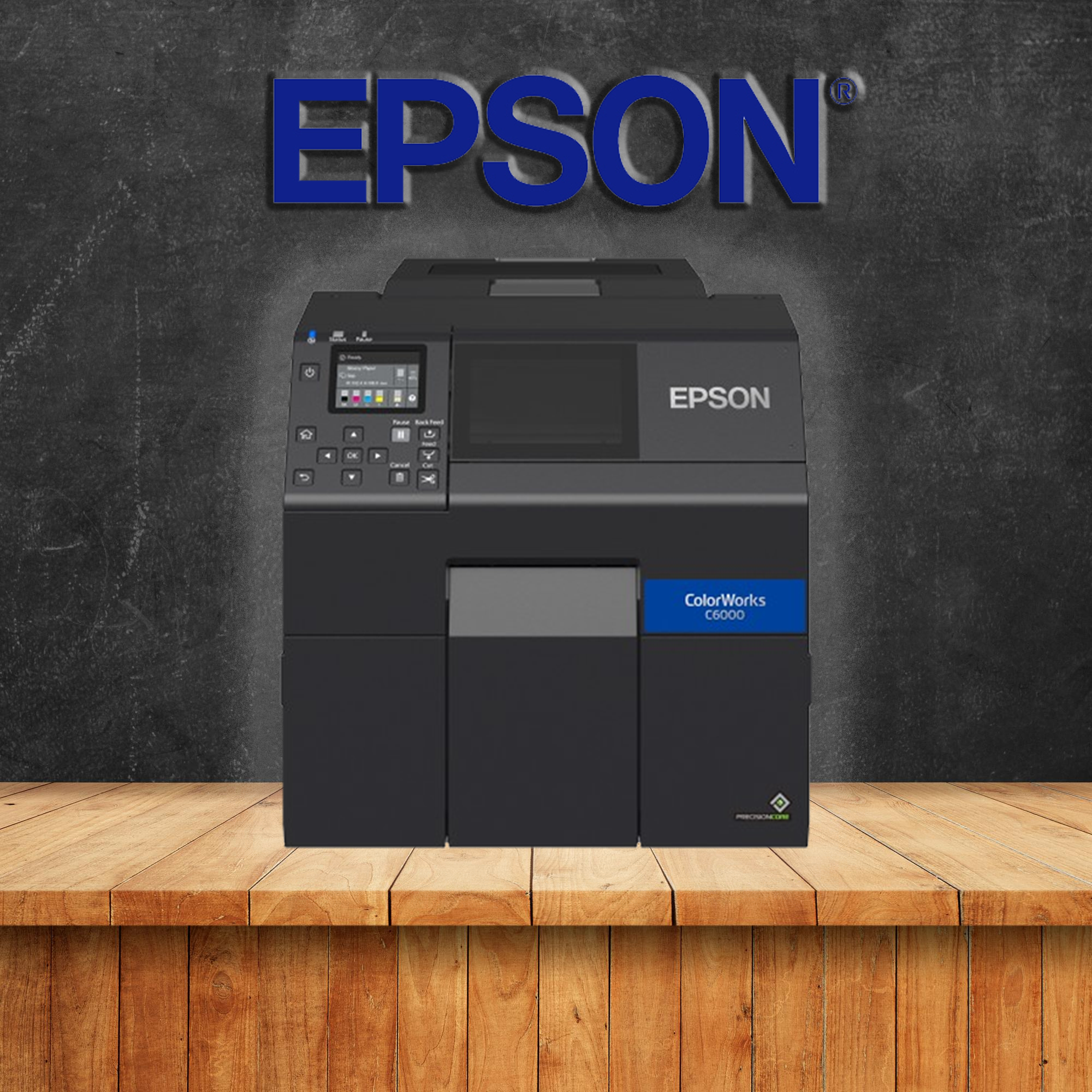 Epson CW-C6000Ae colour label printer