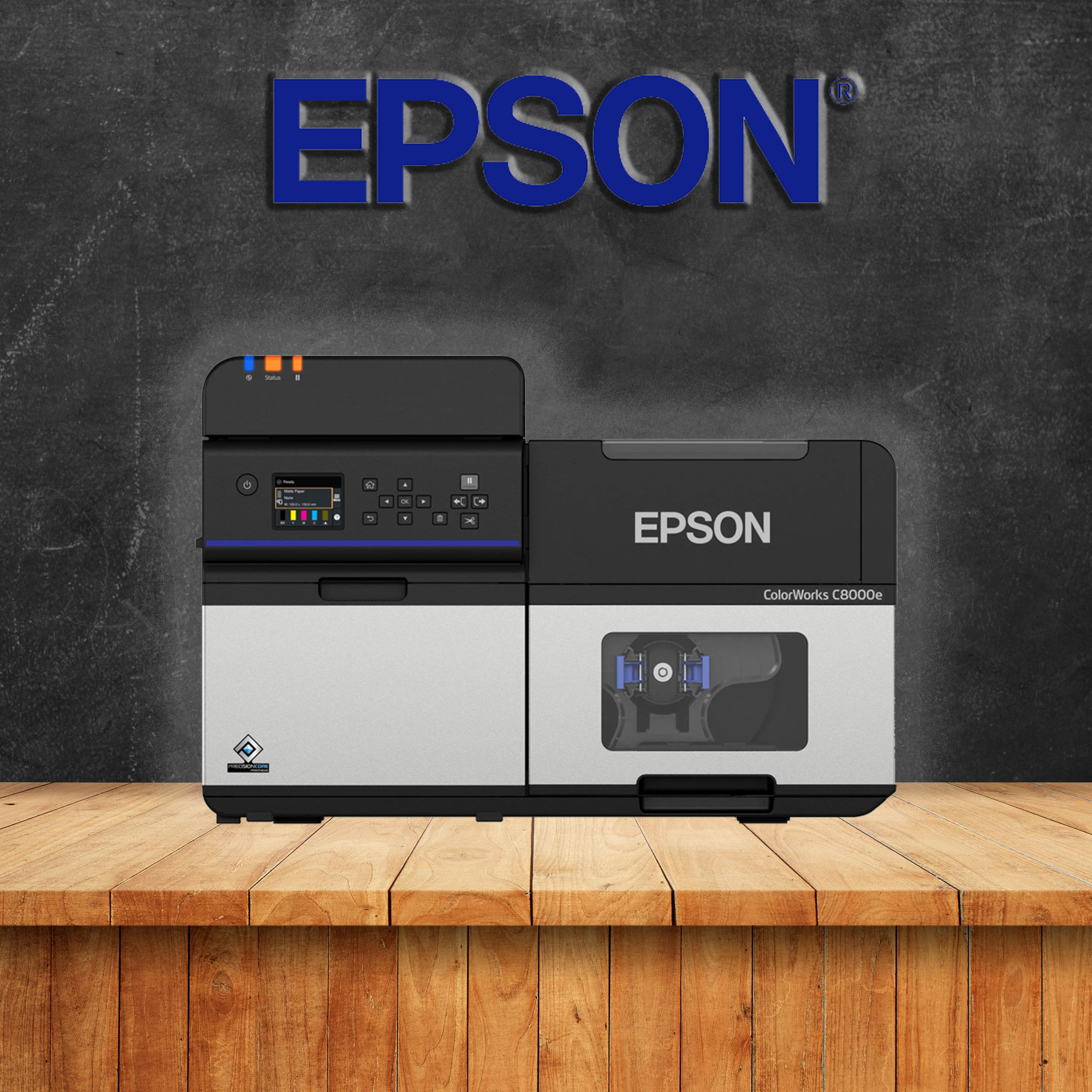 Epson CW-C8000e industrial colour label printer
