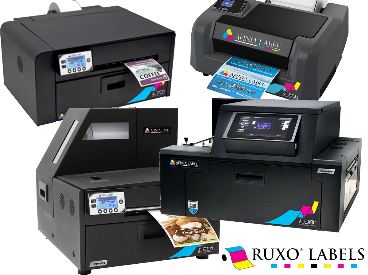 Afinia colour label printer range