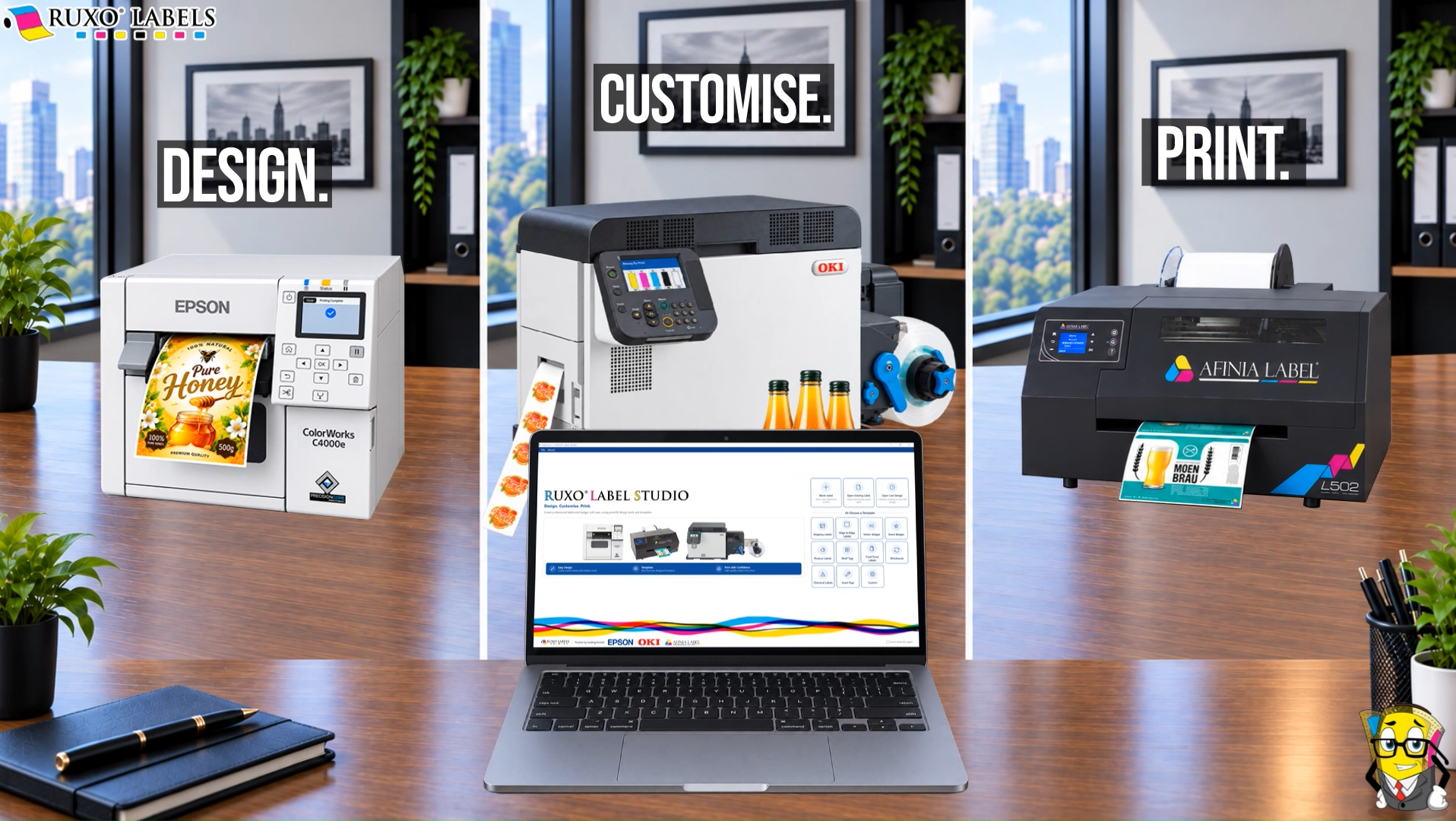 RUXO Label Studio software interface